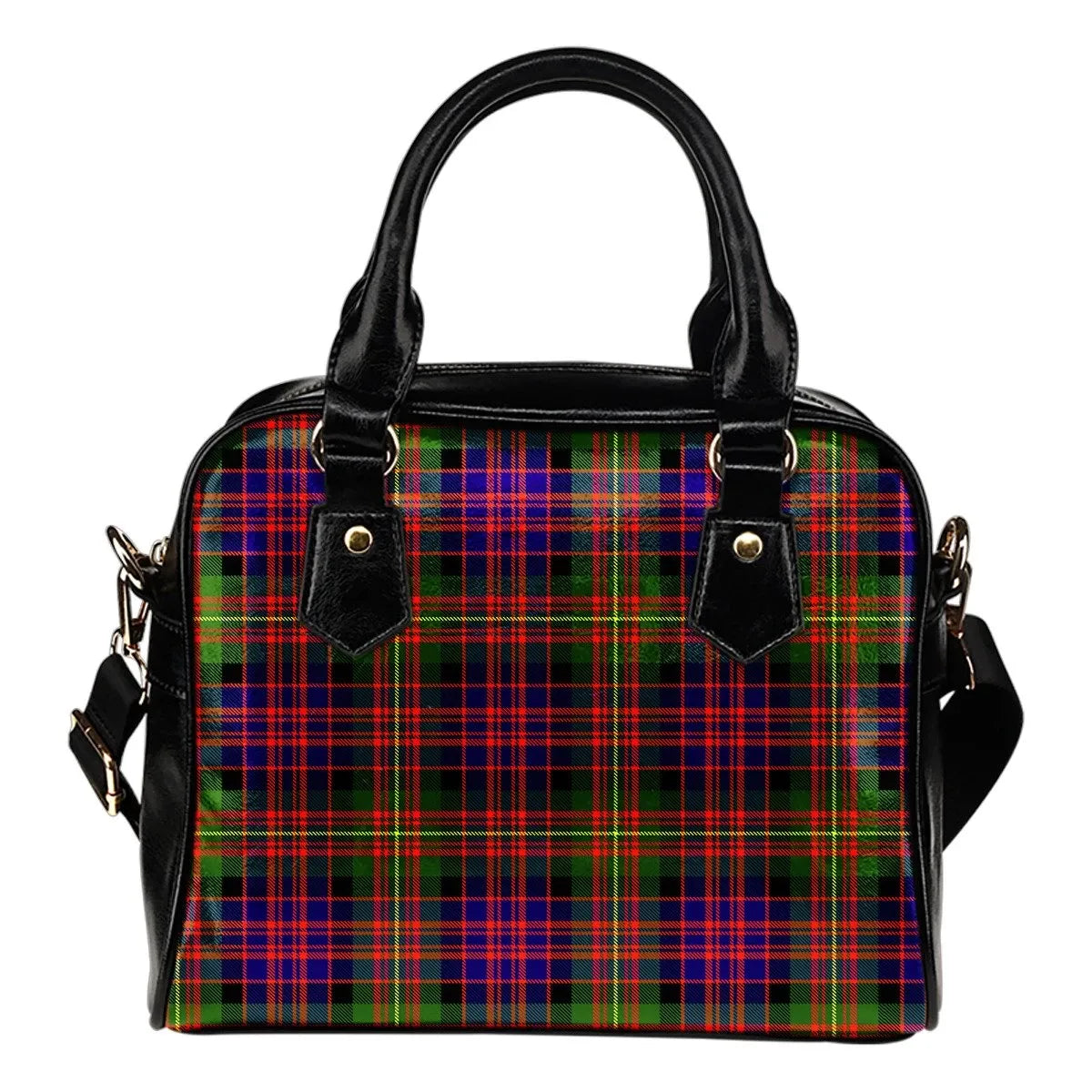 Carnegie Modern Tartan Plaid Shoulder Handbag