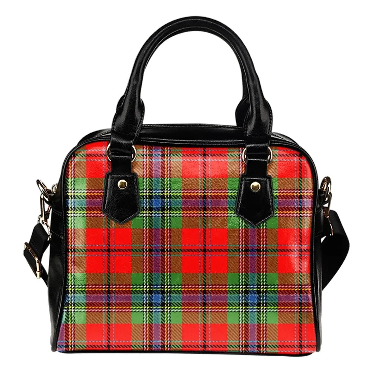 MacLean of Duart Modern Tartan Plaid Shoulder Handbag