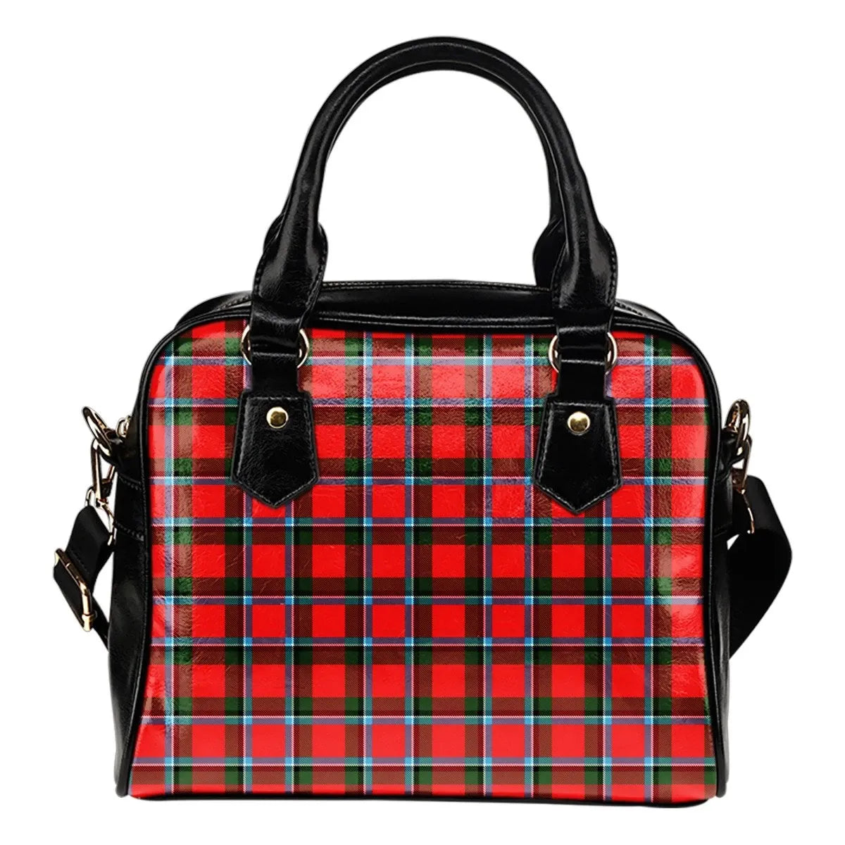 Sinclair Modern Tartan Plaid Shoulder Handbag