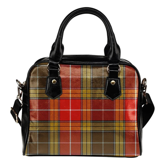 Buchanan Old Set Weathered Tartan Plaid Shoulder Handbag