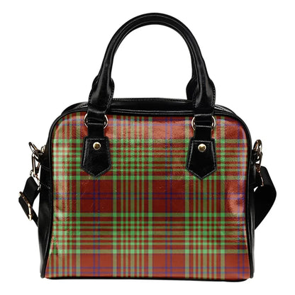 MacGillivray Hunting Ancient Tartan Plaid Shoulder Handbag