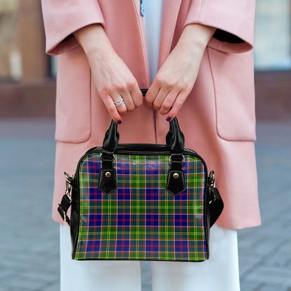 Ayrshire District Tartan Plaid Shoulder Handbag