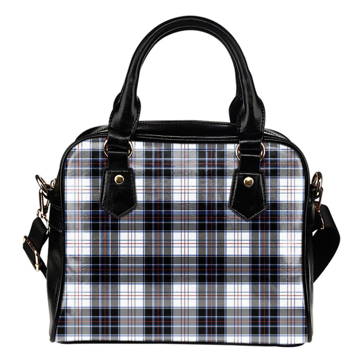 MacRae Dress Modern Tartan Plaid Shoulder Handbag