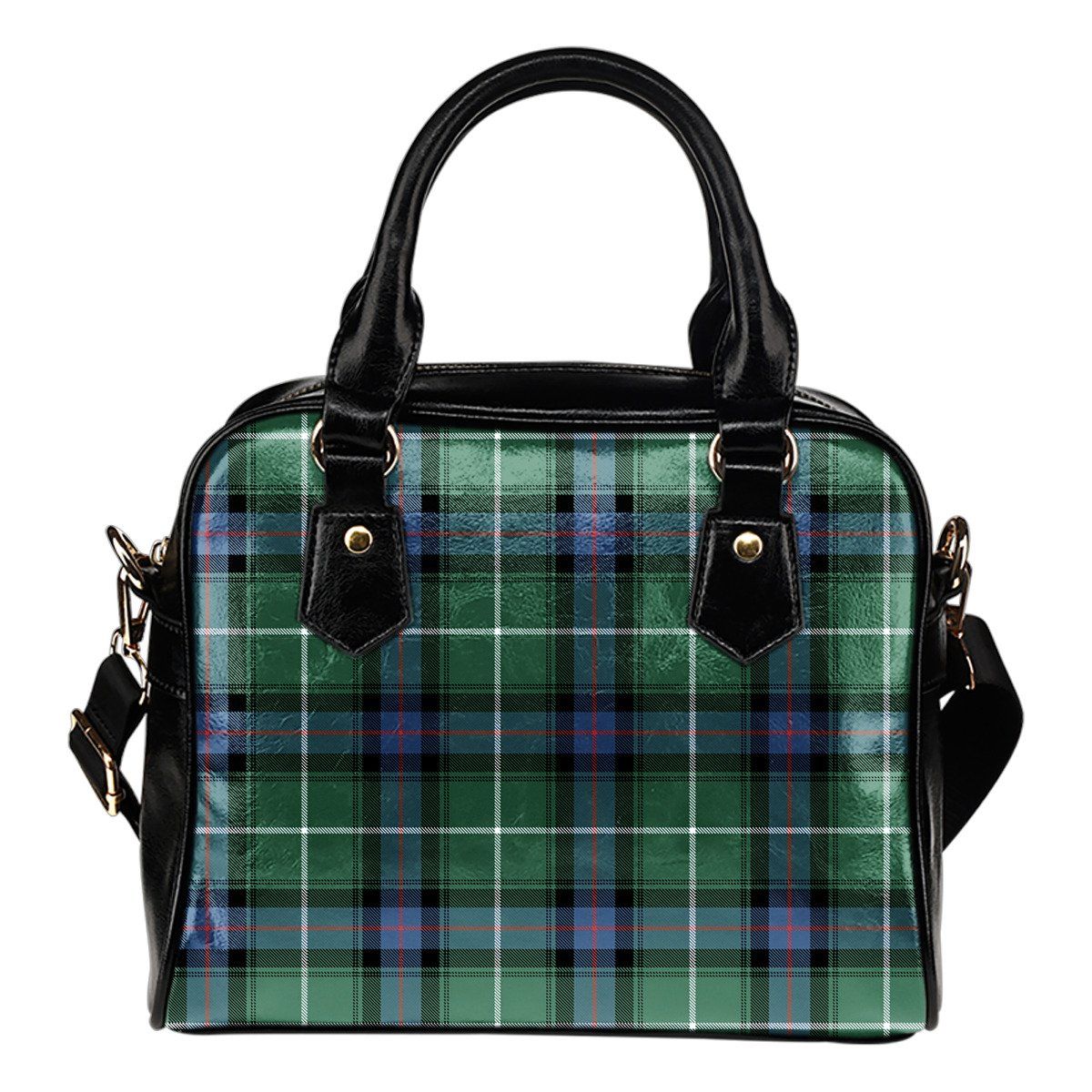 MacDonald of the Isles Hunting Ancient Tartan Plaid Shoulder Handbag