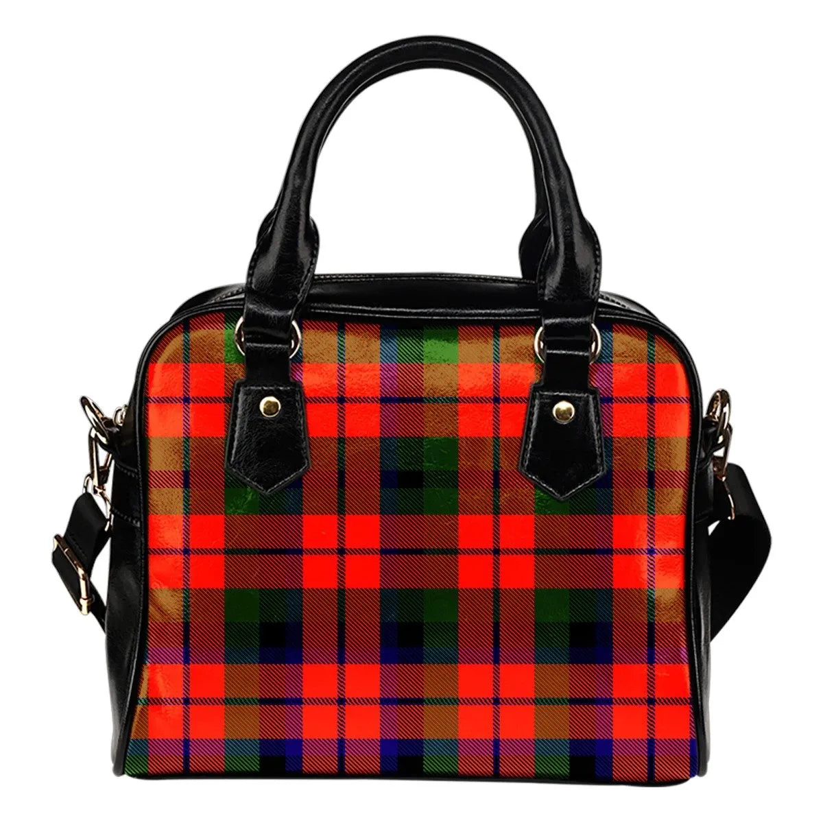MacNaughton Modern Tartan Plaid Shoulder Handbag