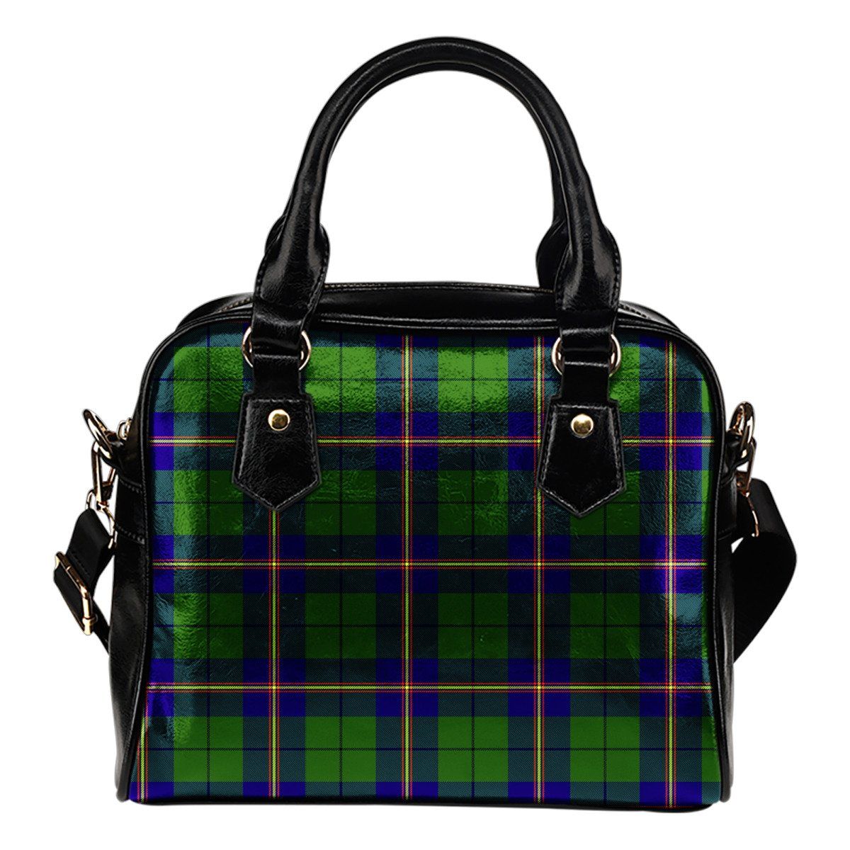 Carmichael Modern Tartan Plaid Shoulder Handbag