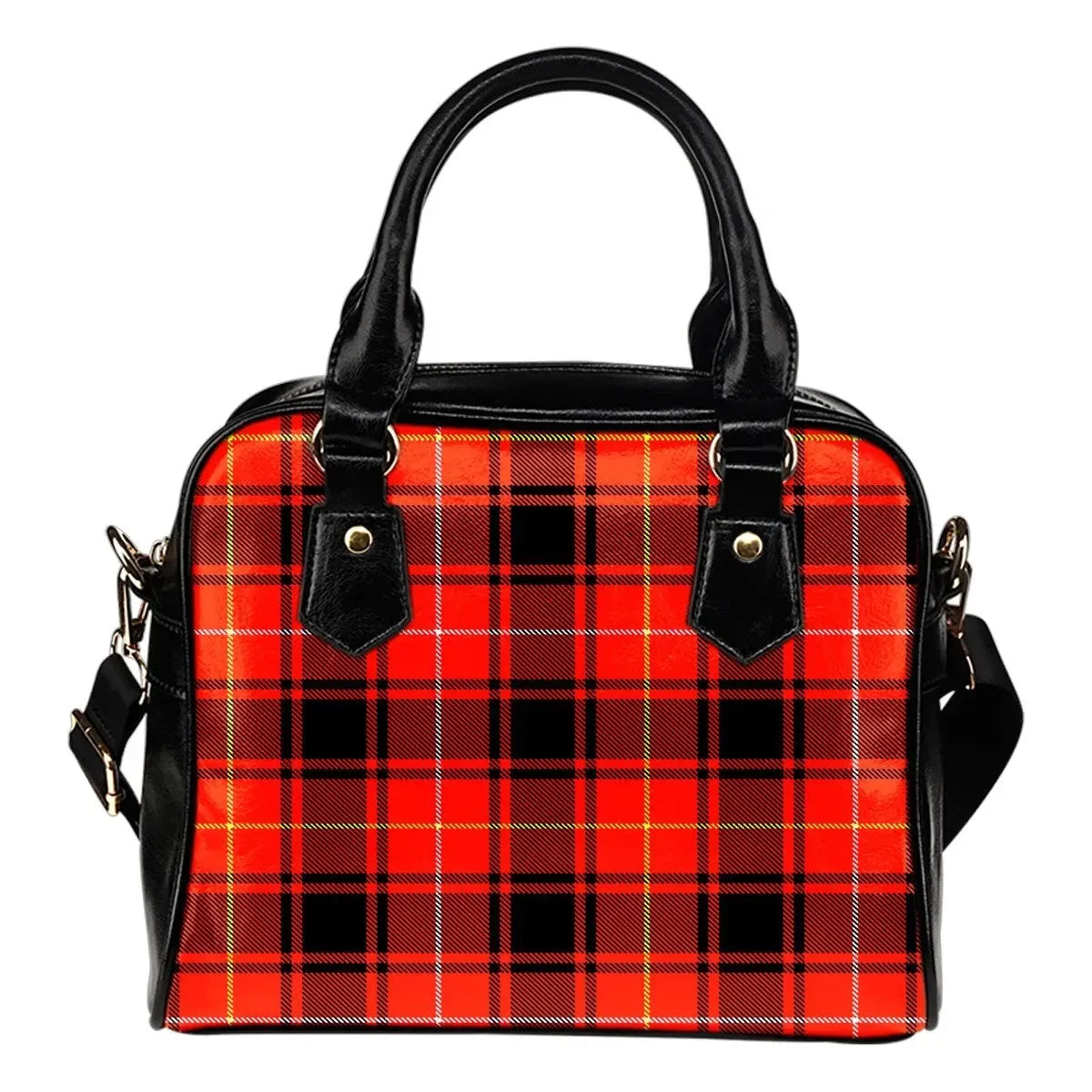 MacIver Modern Tartan Plaid Shoulder Handbag