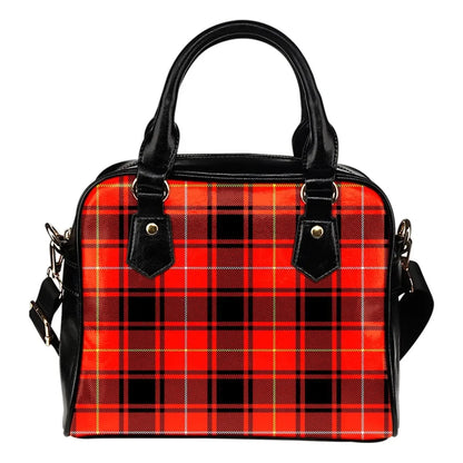 MacIver Modern Tartan Plaid Shoulder Handbag