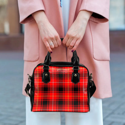 MacIver Modern Tartan Plaid Shoulder Handbag