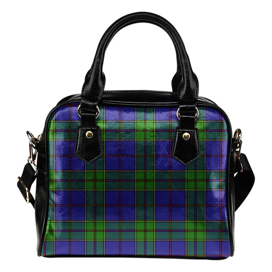 Strachan Tartan Plaid Shoulder Handbag