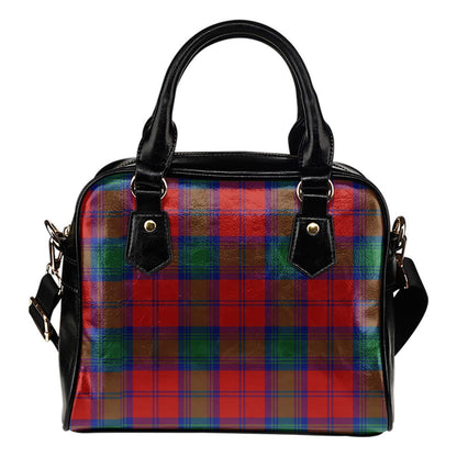 Lindsay Modern Tartan Plaid Shoulder Handbag