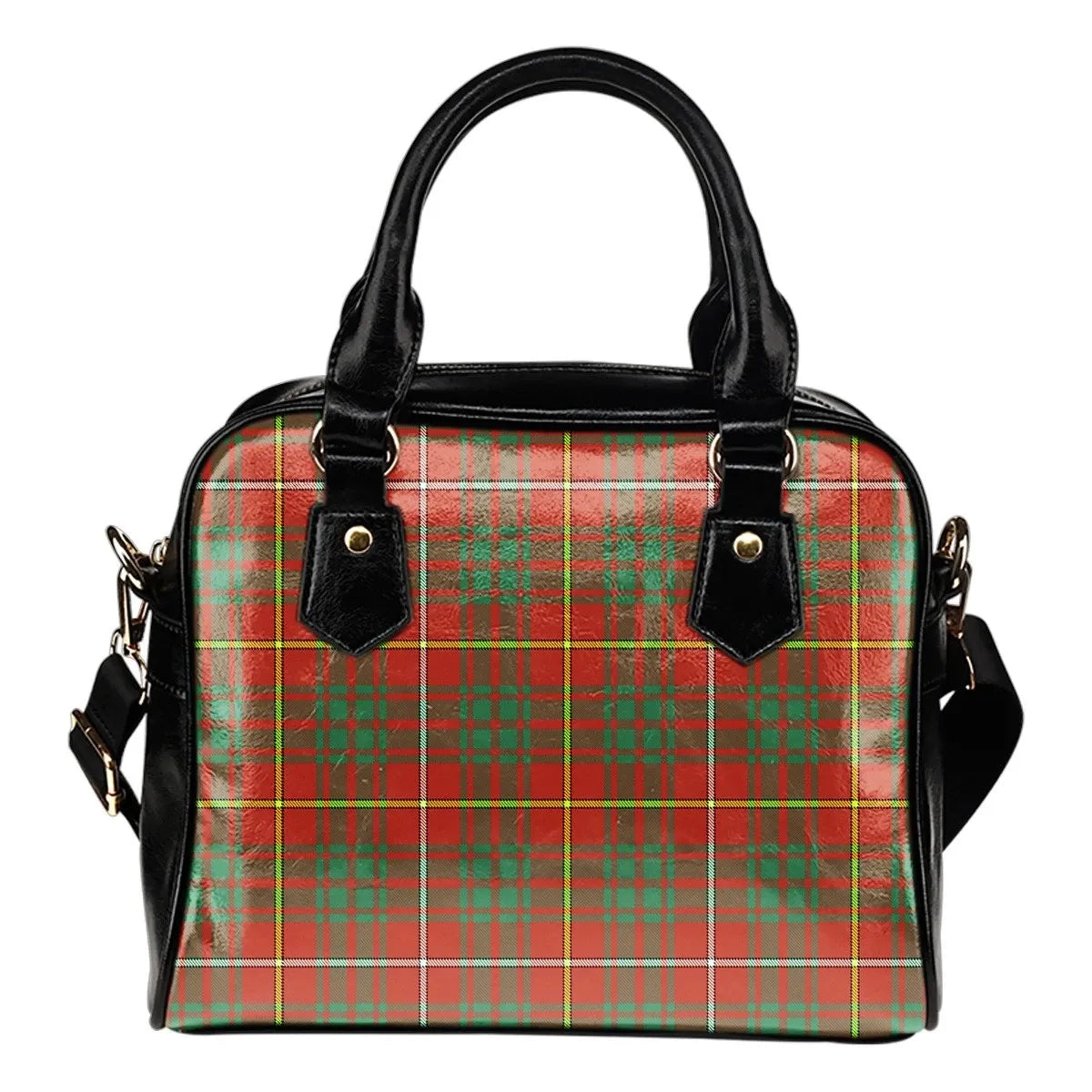 Bruce Ancient Tartan Plaid Shoulder Handbag