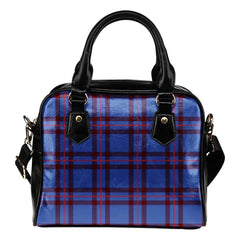 Elliot Modern Tartan Plaid Shoulder Handbag