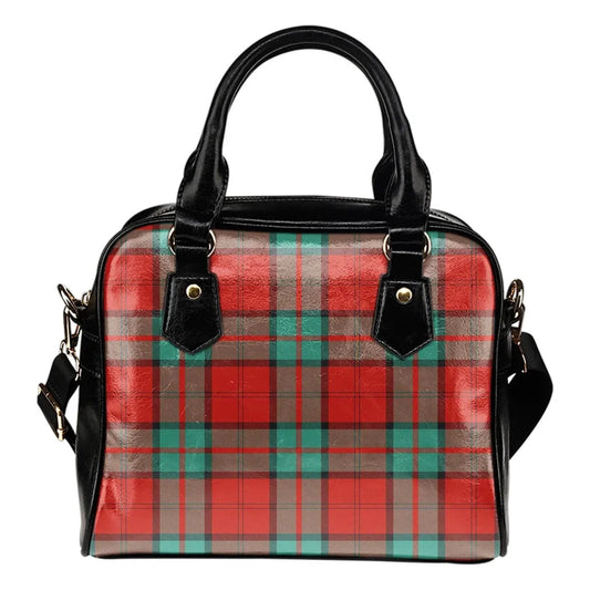 Dunbar Ancient Tartan Plaid Shoulder Handbag