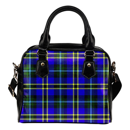 Weir Modern Tartan Plaid Shoulder Handbag