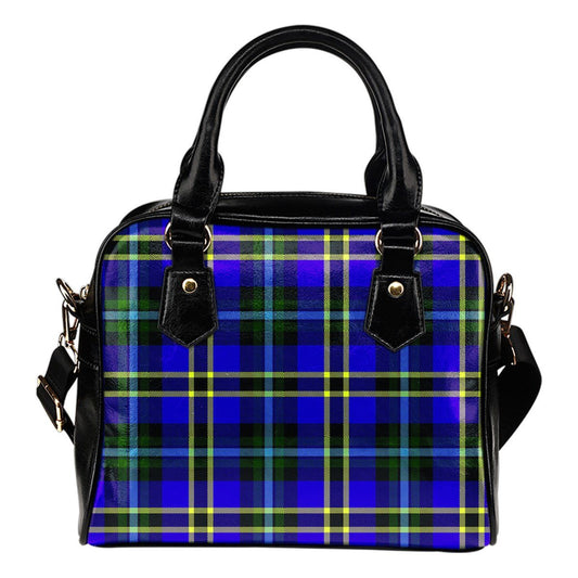 Weir Modern Tartan Plaid Shoulder Handbag