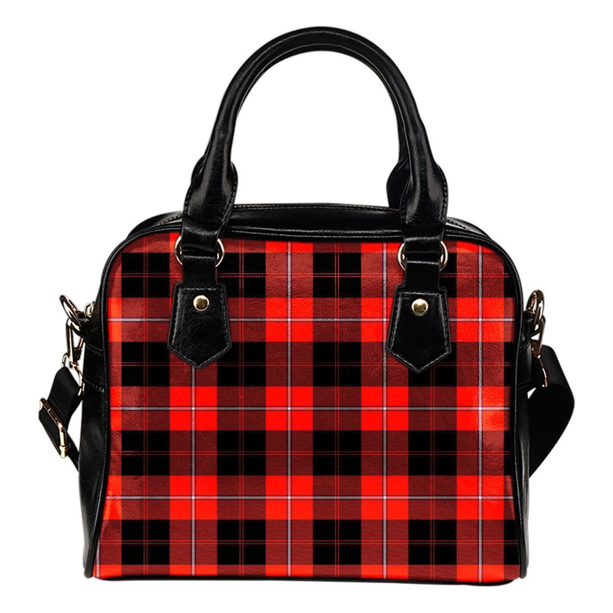 Cunningham Modern Tartan Plaid Shoulder Handbag