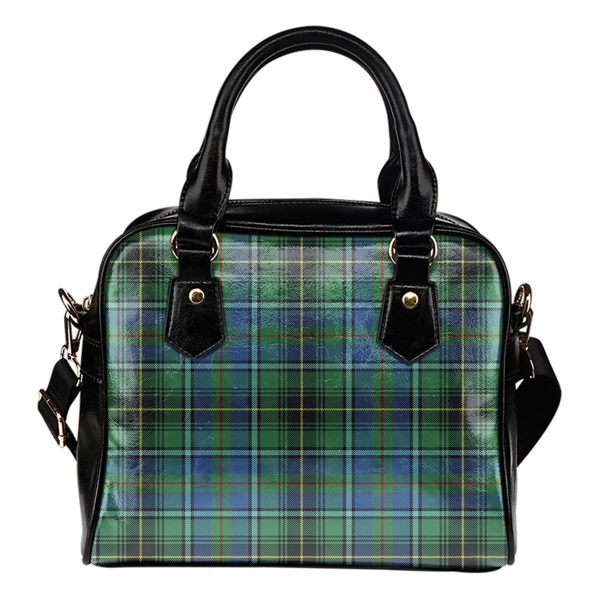 MacInnes Ancient Tartan Plaid Shoulder Handbag