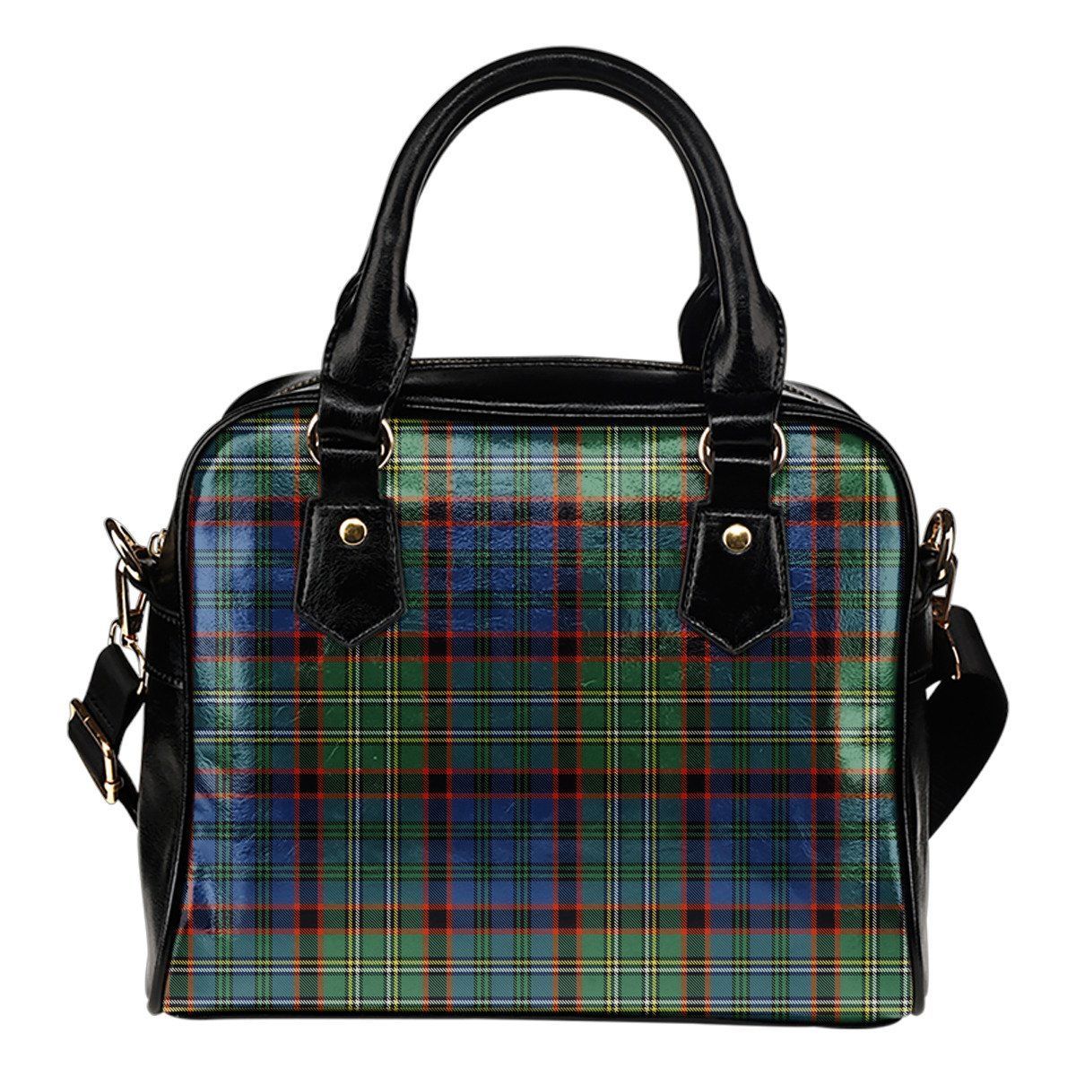 Nicolson Hunting Ancient Tartan Plaid Shoulder Handbag