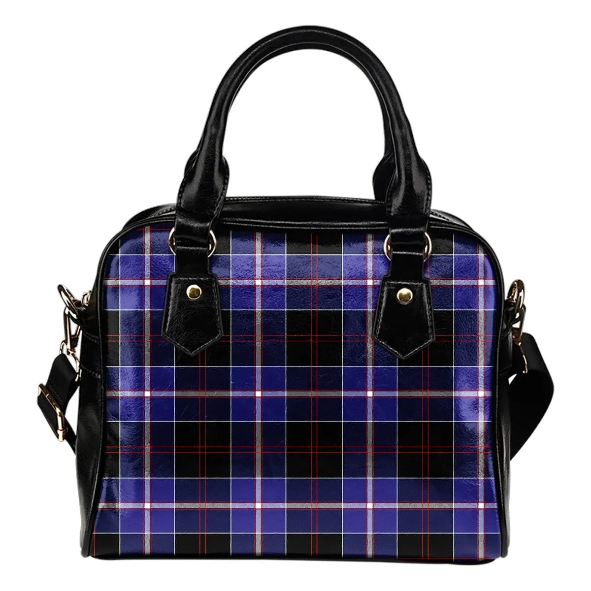 Dunlop Modern Tartan Plaid Shoulder Handbag