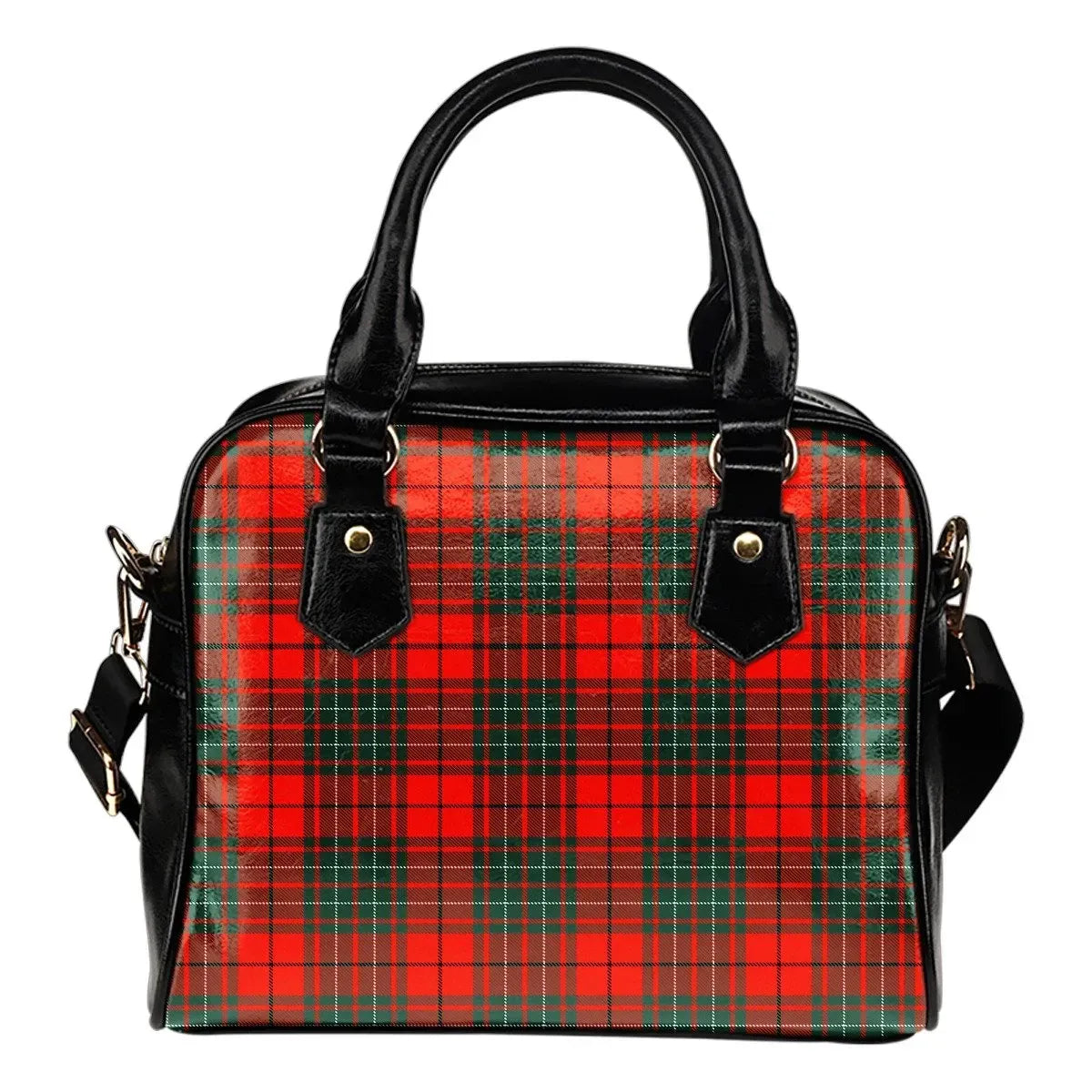 Cumming Modern Tartan Plaid Shoulder Handbag