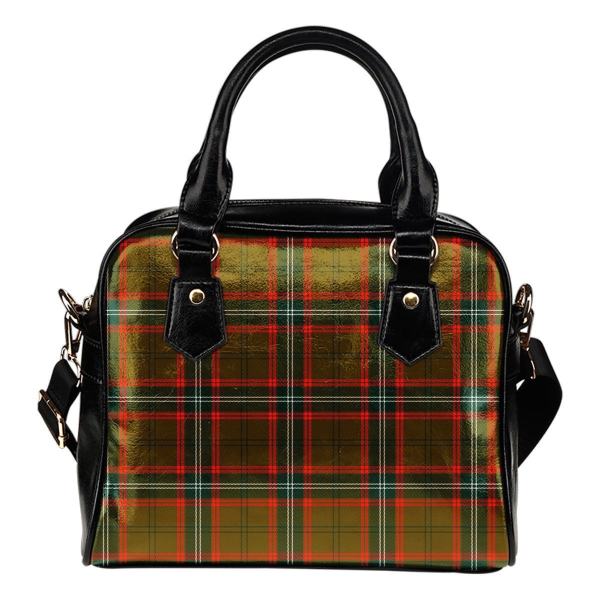 Seton Hunting Modern Tartan Plaid Shoulder Handbag