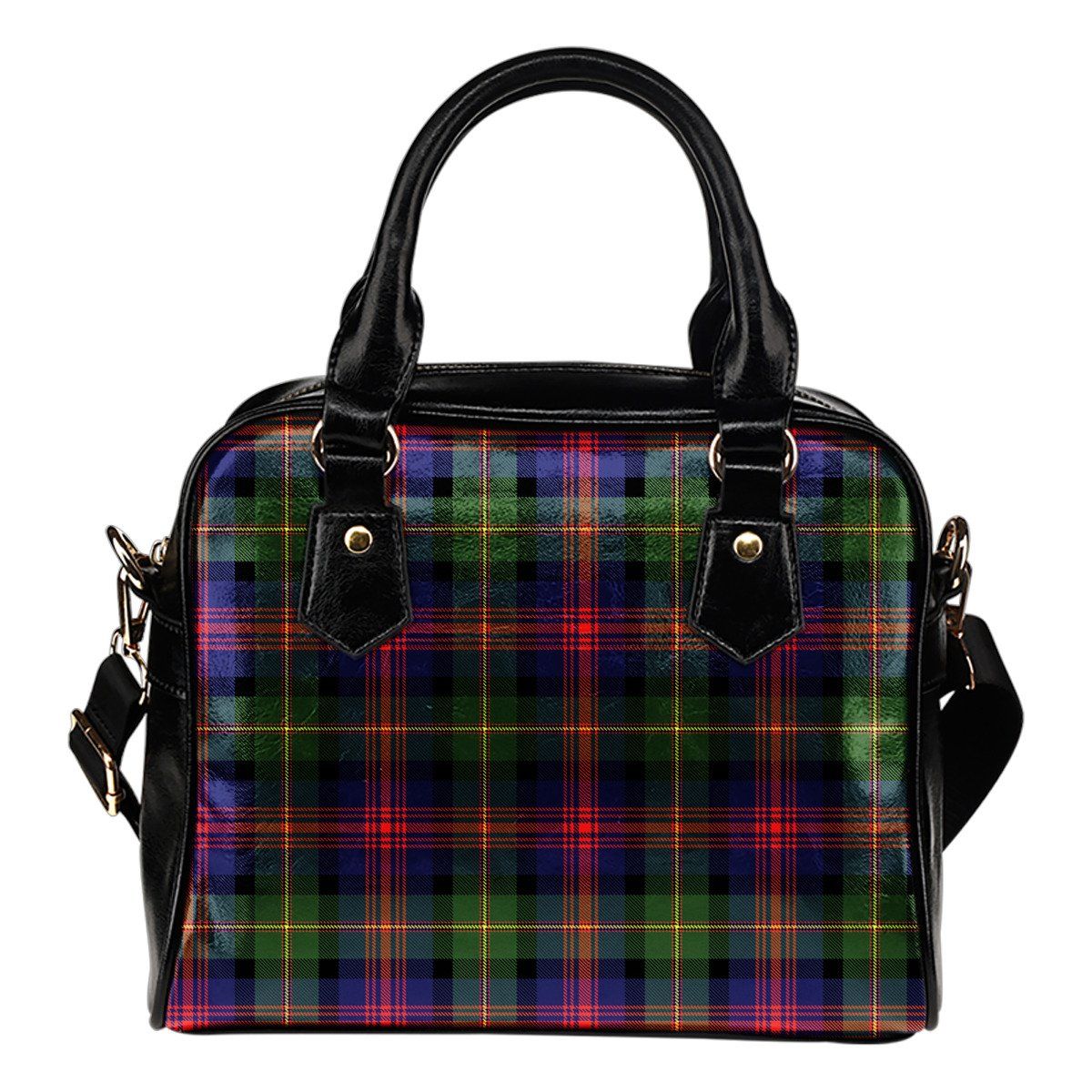 Logan Modern Tartan Plaid Shoulder Handbag