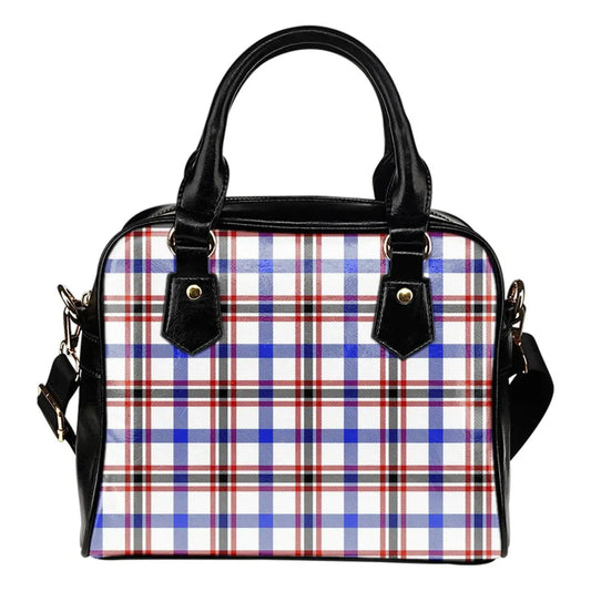 Boswell Modern Tartan Plaid Shoulder Handbag