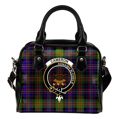 Cameron Tartan Crest Shoulder Handbag