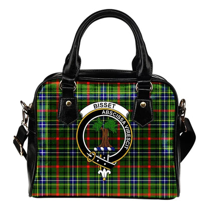 Bisset Tartan Crest Shoulder Handbag