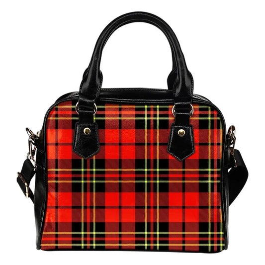 Brodie Modern Tartan Plaid Shoulder Handbag