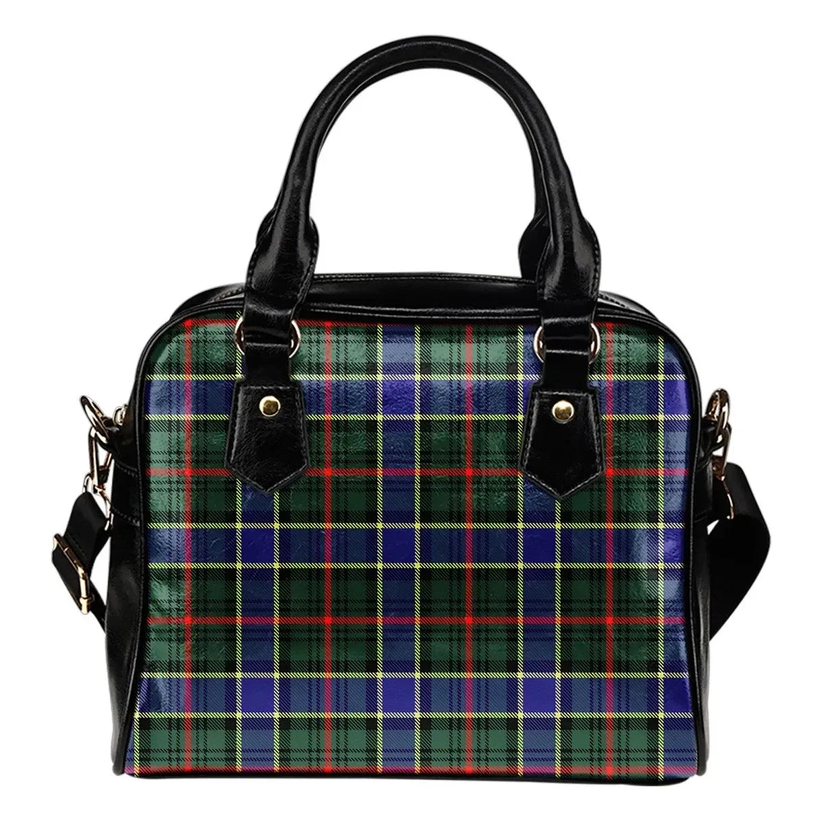 Ogilvie Hunting Modern Tartan Plaid Shoulder Handbag