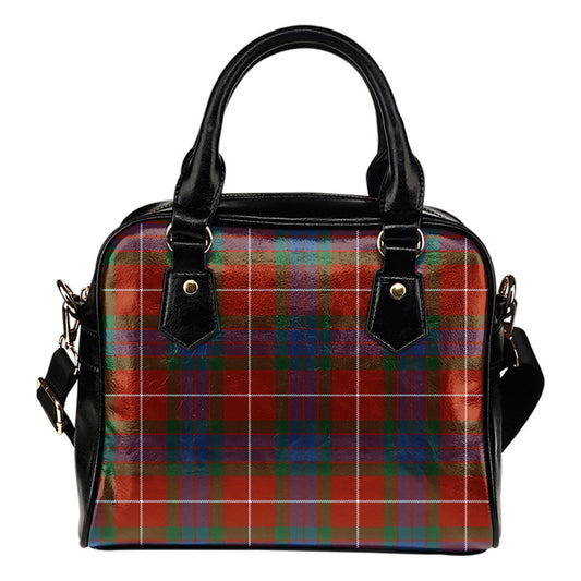 Fraser Ancient Tartan Plaid Shoulder Handbag