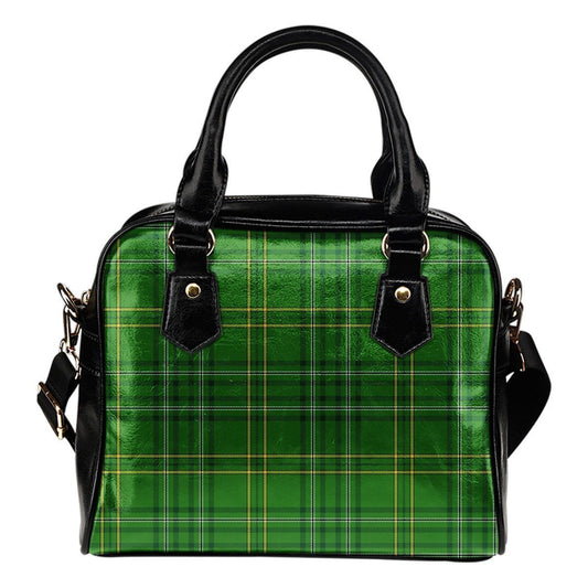 Wexford County Tartan Plaid Shoulder Handbag