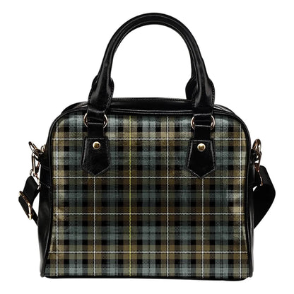 Campbell Argyll Weathered Tartan Plaid Shoulder Handbag