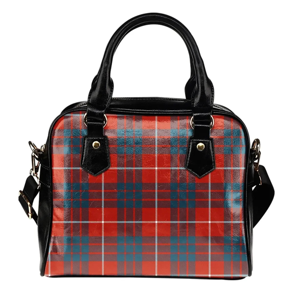 Hamilton Ancient Tartan Plaid Shoulder Handbag