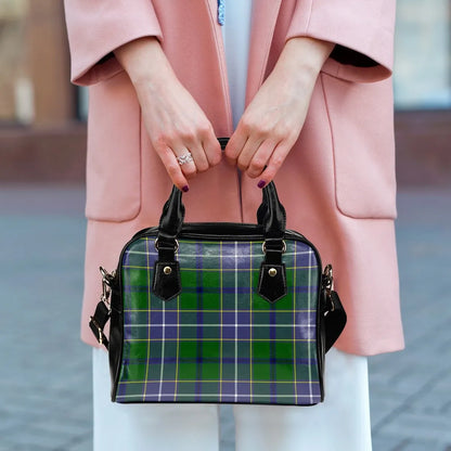 Wishart Hunting Modern Tartan Plaid Shoulder Handbag