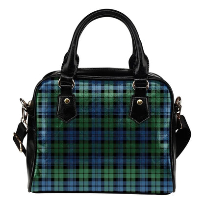 Campbell Ancient 02 Tartan Plaid Shoulder Handbag