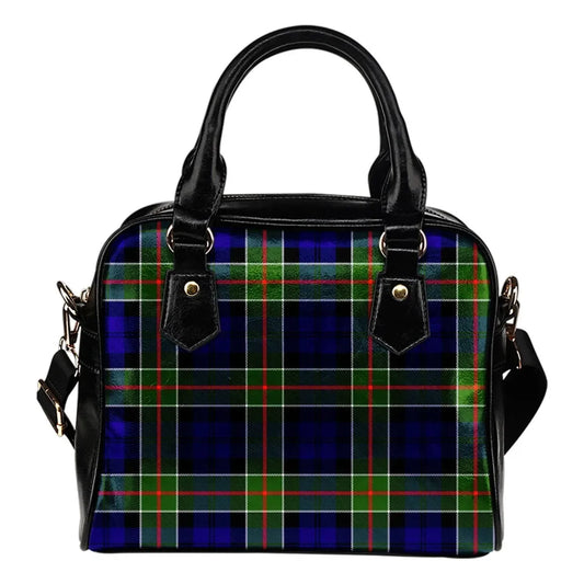 Colquhoun Modern Tartan Plaid Shoulder Handbag