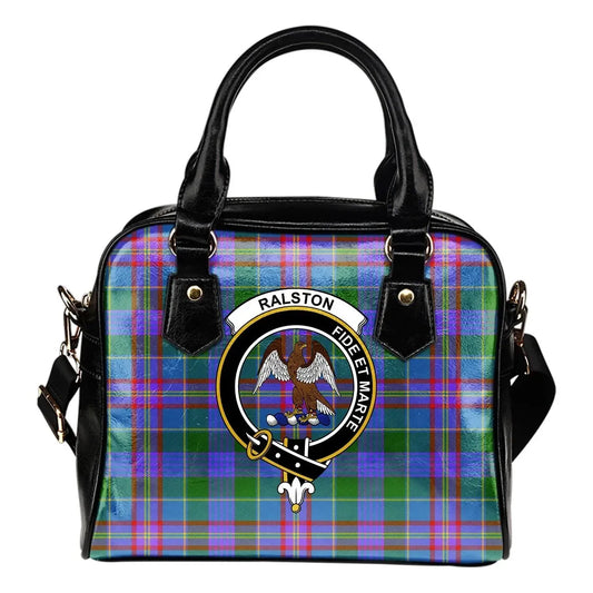 Ralston Tartan Crest Shoulder Handbag