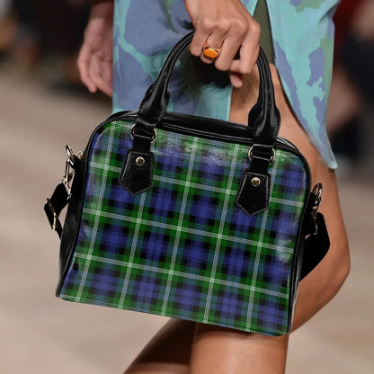 Baillie Modern Tartan Plaid Shoulder Handbag