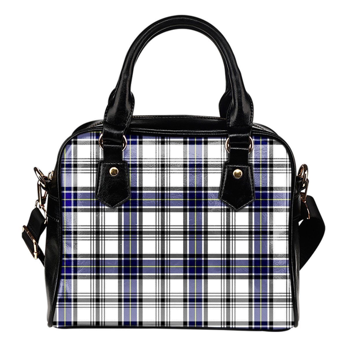 Hannay Modern Tartan Plaid Shoulder Handbag