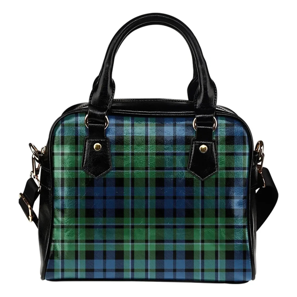 MacCallum Ancient Tartan Plaid Shoulder Handbag