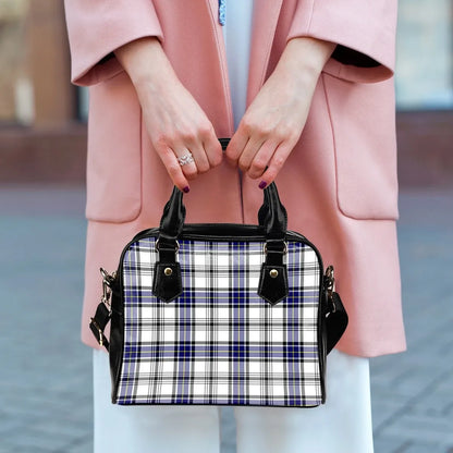 Hannay Modern Tartan Plaid Shoulder Handbag