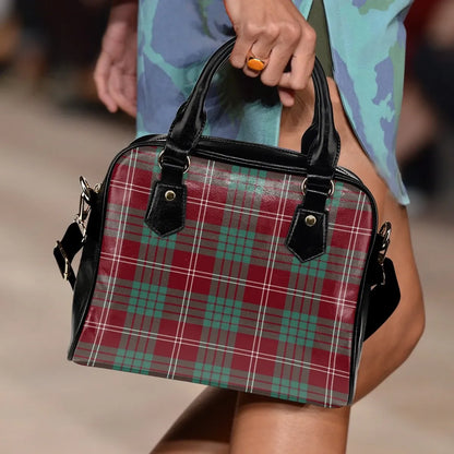 Crawford Modern Tartan Plaid Shoulder Handbag