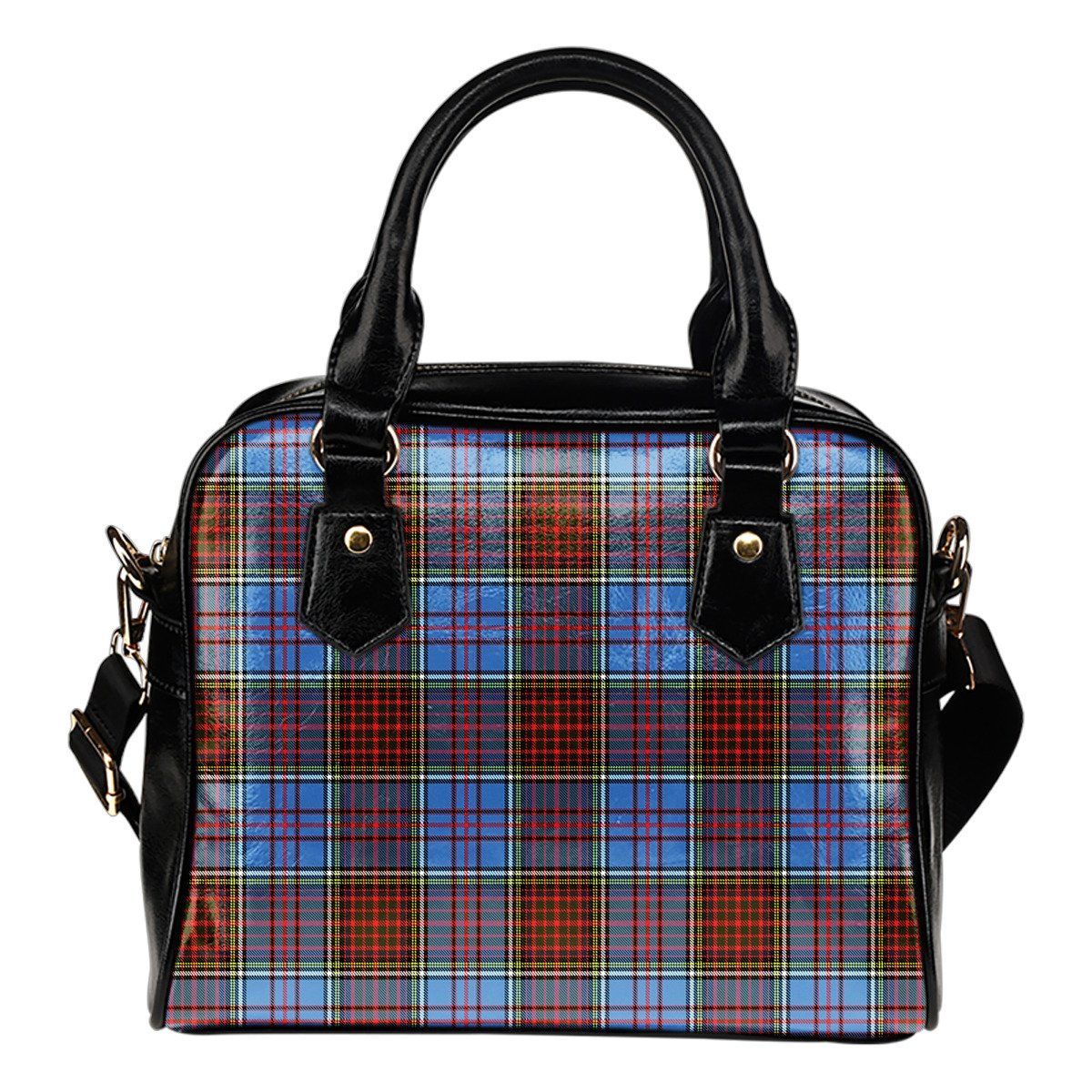 Anderson Modern Tartan Plaid Shoulder Handbag