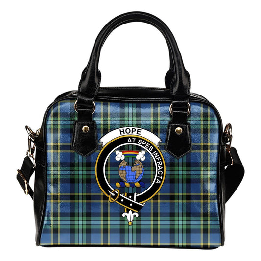 Hope Tartan Crest Shoulder Handbag