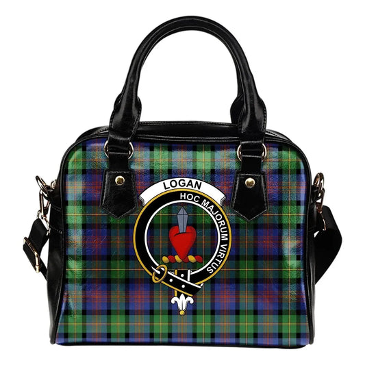 Logan Ancient Tartan Crest Shoulder Handbag