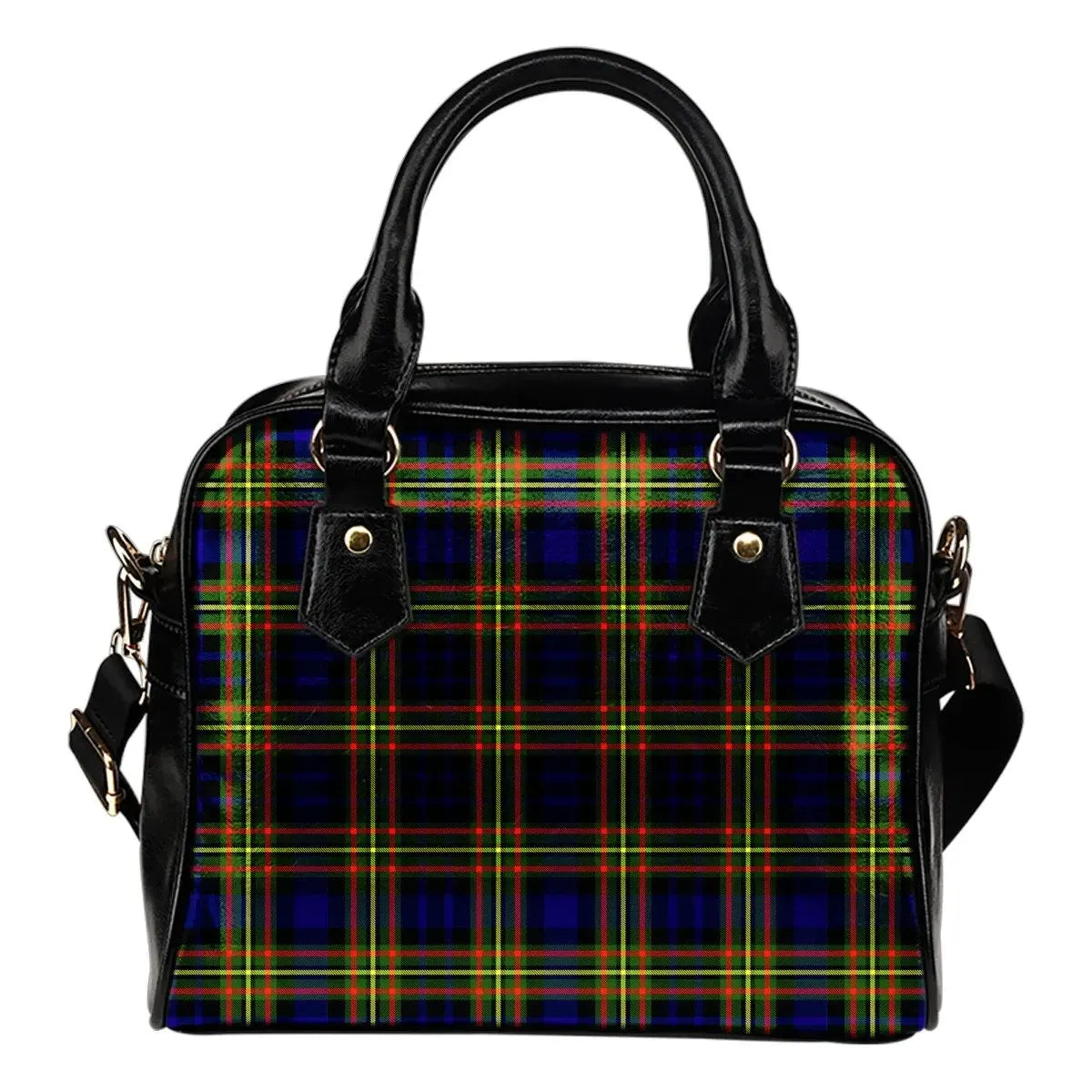 MacLellan Modern Tartan Plaid Shoulder Handbag