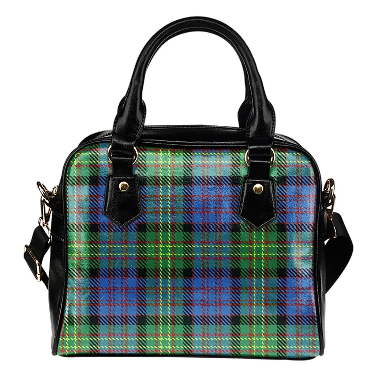 Bowie Ancient Tartan Plaid Shoulder Handbag